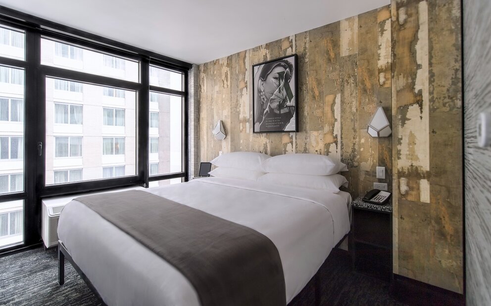 Hotel Room at FIDI Hotel NYC