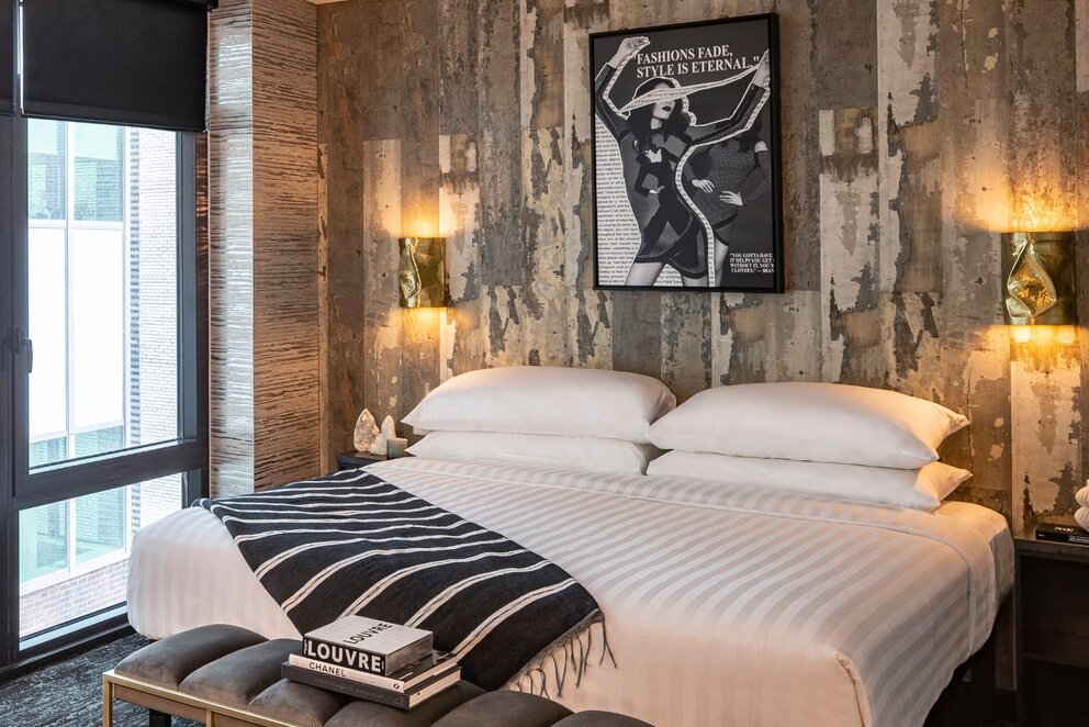 The FIDI Hotel guest room